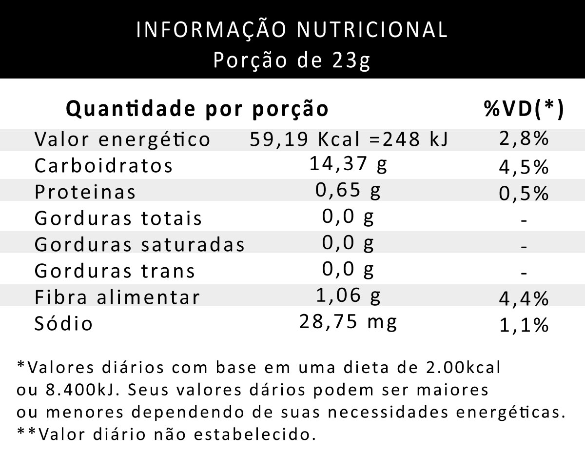 Doce de banana 100% Natural BanaBrazil 10 unidades 230g em