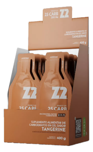 Energy Gel Z2 Tangerine - Box 10 Sachês 40g - Z2 Performance - MUV