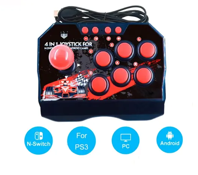 joistick ニックブレア　キャブサブ２ Joystick Fliperama Ns-002 Arcade,Nitendo, Ps2, PC e Android - Zion