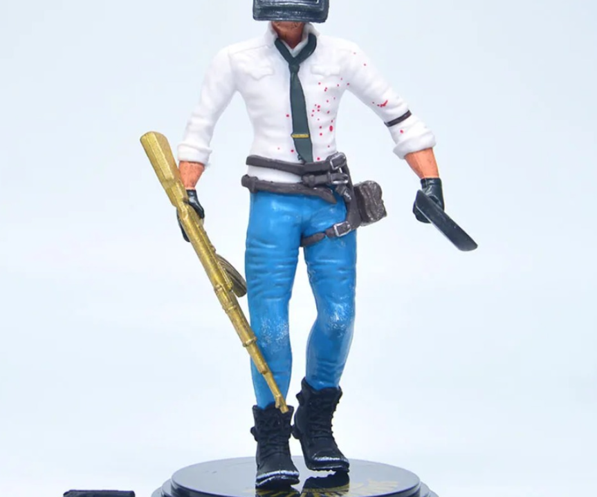 Boneco Action Figure Playerunknowns Battlegrounds PUBG - Zion Store