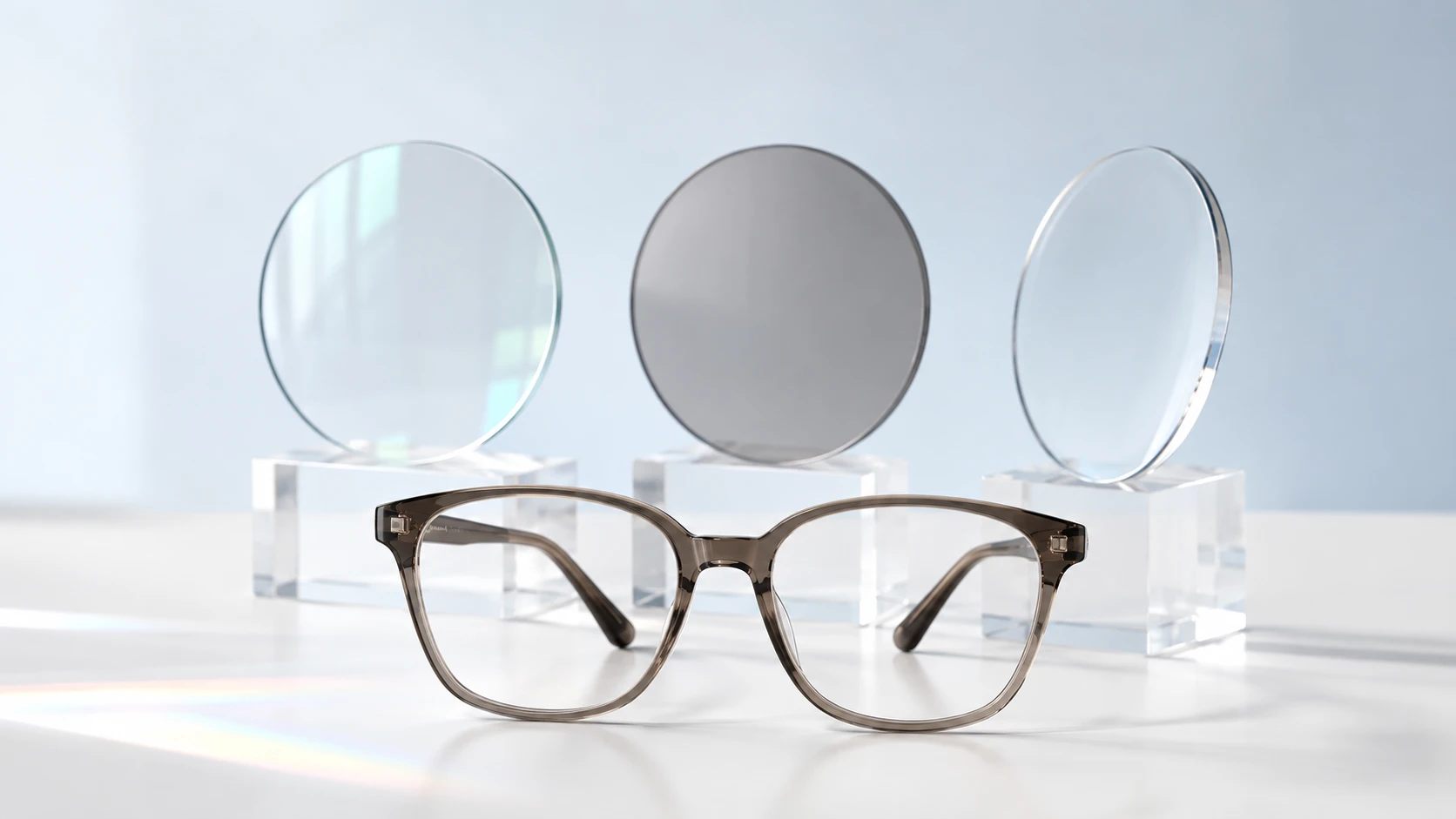 Capa do artigo sobre os tipos de lentes para óculos de grau da Óculos Vine