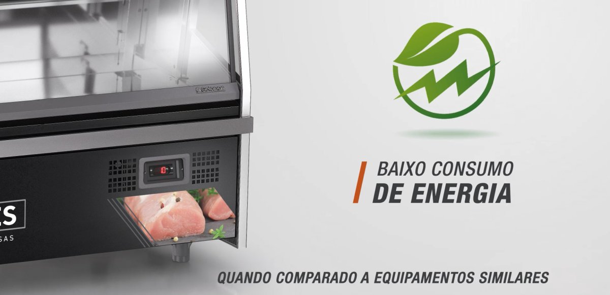 Baixo Consumo de Energia - Até 40% menor