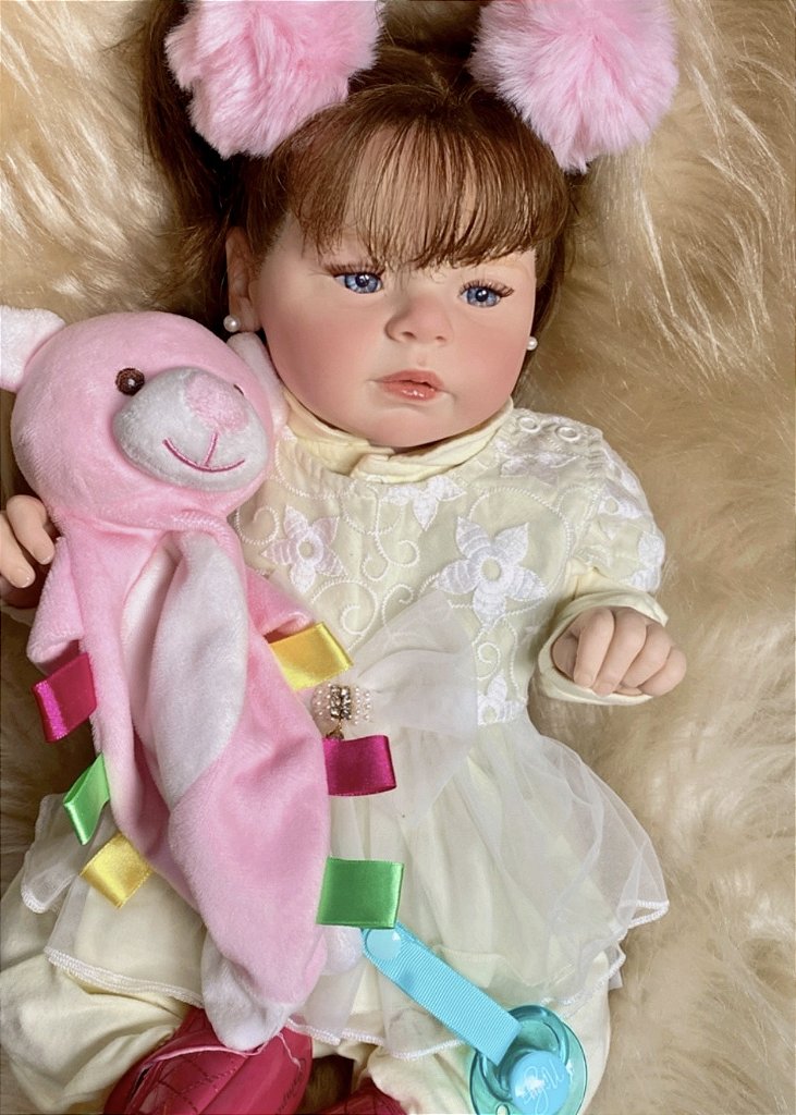 BEBÊ REBORN LYAN MEGA REALISTA UM BEBEZINHO QUASE REAL TODO EM SILICONE -  Maternidade Mundo Baby Reborn