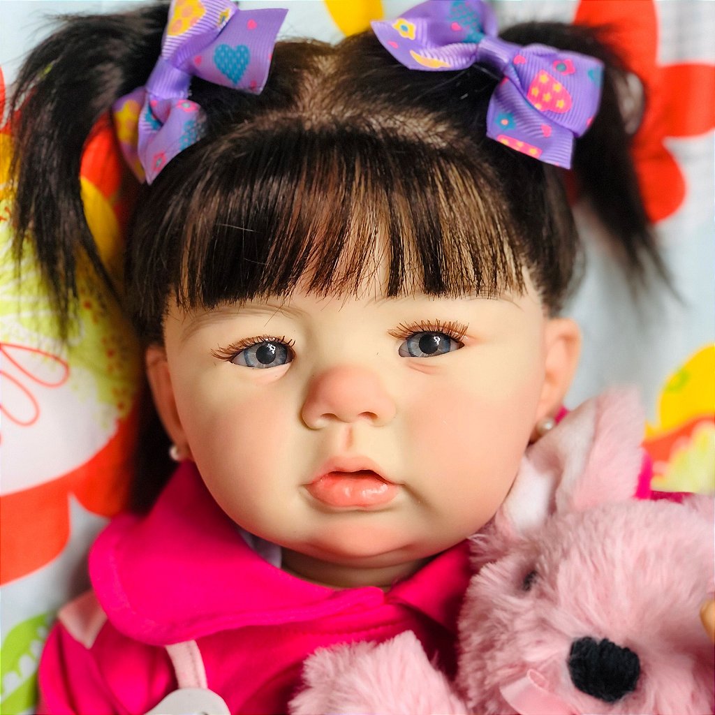 BEBÊ REBORN MENINA NARIZINHO MEGA REALISTA UMA BEBÊ QUASE REAL PROMOÇÃO -  Maternidade Mundo Baby Reborn