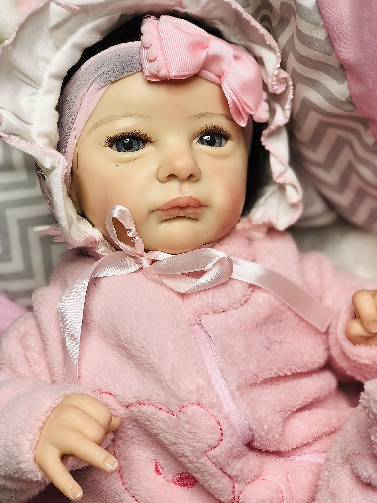 Boneca Bebê Reborn Aurora Realista Corpo de Silicone em Promoção na  Americanas