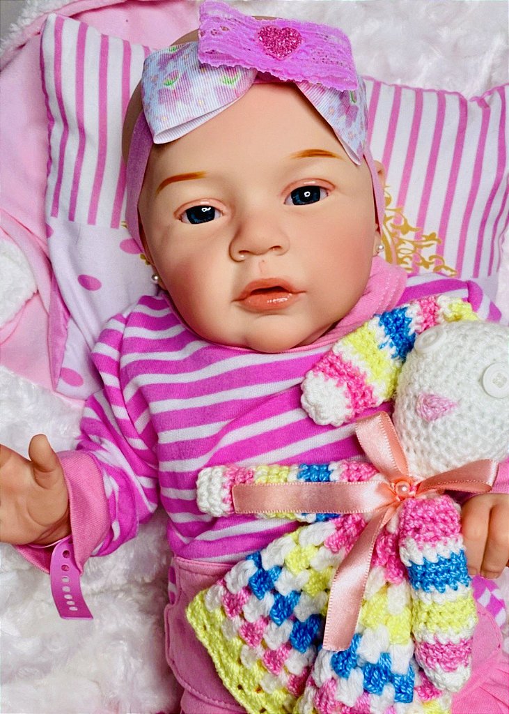 BEBÊ REBORN LYAN MEGA REALISTA UM BEBEZINHO QUASE REAL TODO EM SILICONE -  Maternidade Mundo Baby Reborn