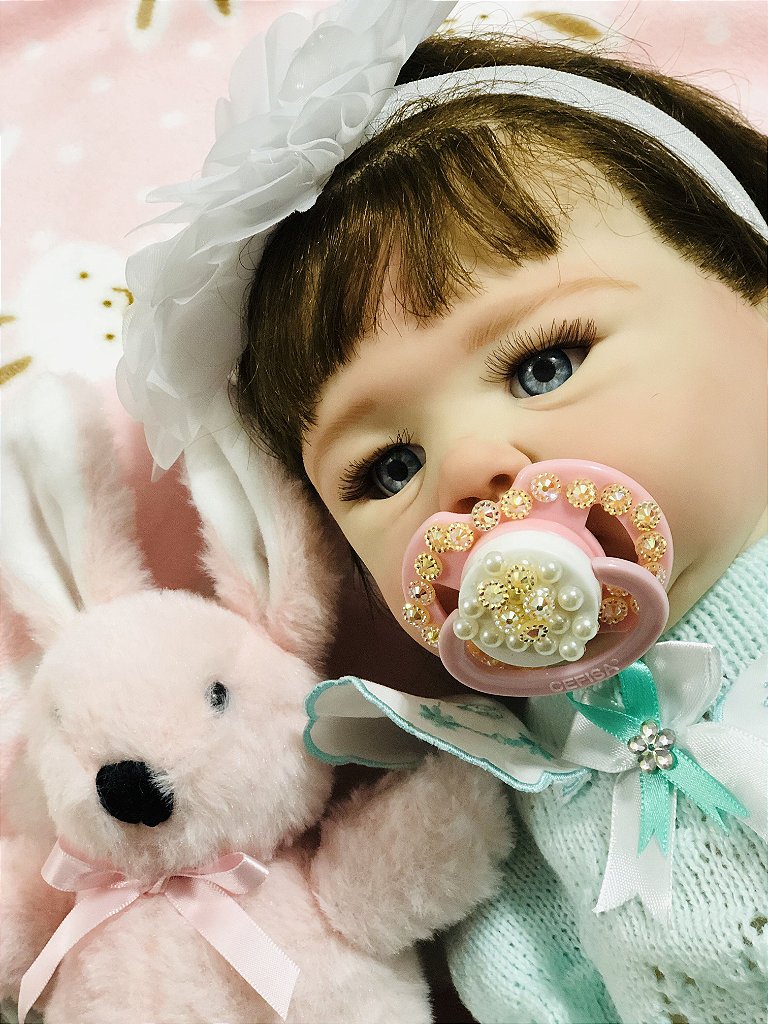 Bebê Reborn Silicone Pode Tomar Banho. Realista , Fio a Fio