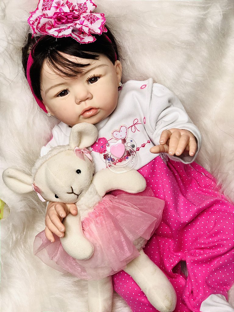 Bebê Reborn Menina Xuxinha Muito Fofa e Realista 