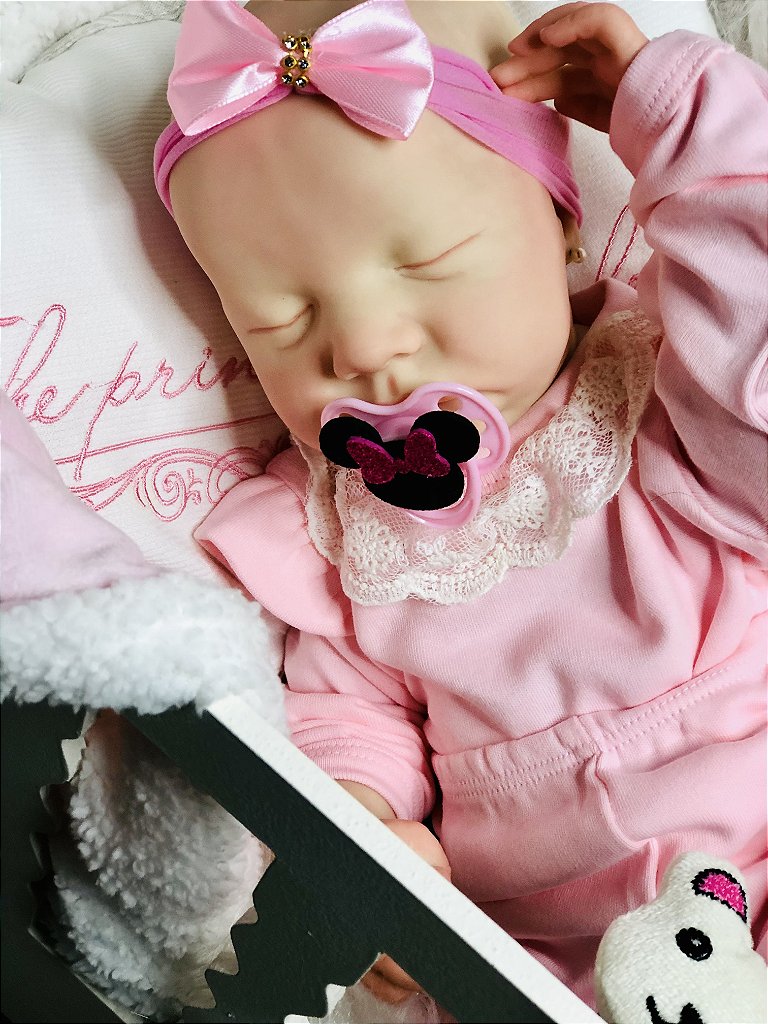 Boneca Bebê Reborn Clarice Imperfeita - UniDoll