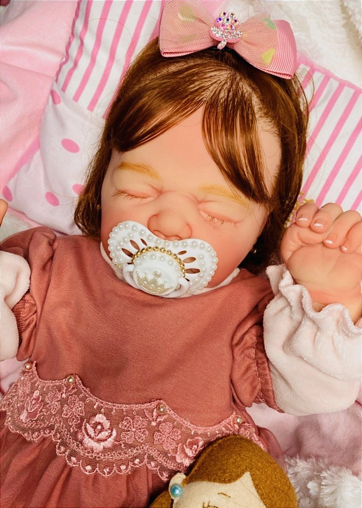 BEBÊ REBORN TODA EM SILICONE MEGA REALISTA NICK PRONTA ENTREGA -  Maternidade Mundo Baby Reborn