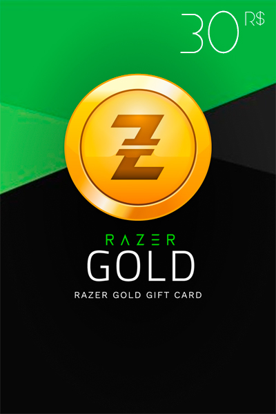Gift Card Razer Gold - Código de Resgate R$30 - CardLândia