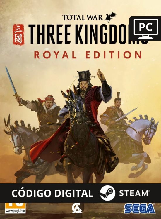 Total War: THREE KINGDOMS Royal Edition - Steam Código de Resgate