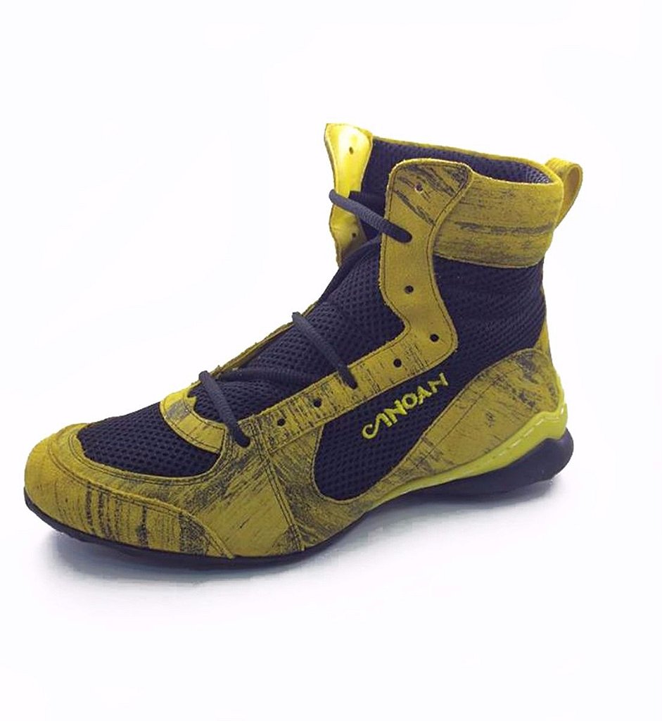 Tênis Botinha de Treino Canoan Amarelo com Preto - BY MARCIA STORE