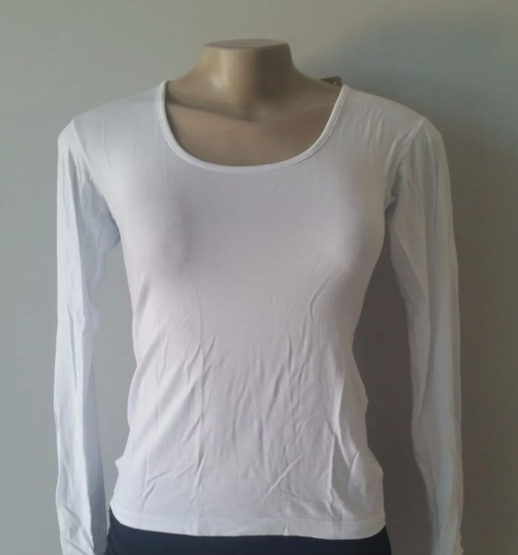 blusa viscolycra branca