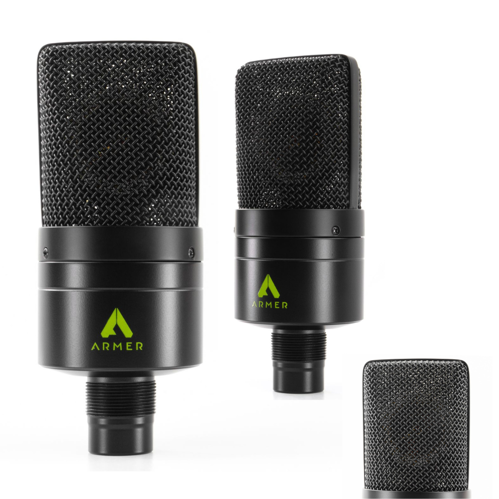 Kit Podcast Profissional Armer PodPro Duo com 2 Microfones - Loja