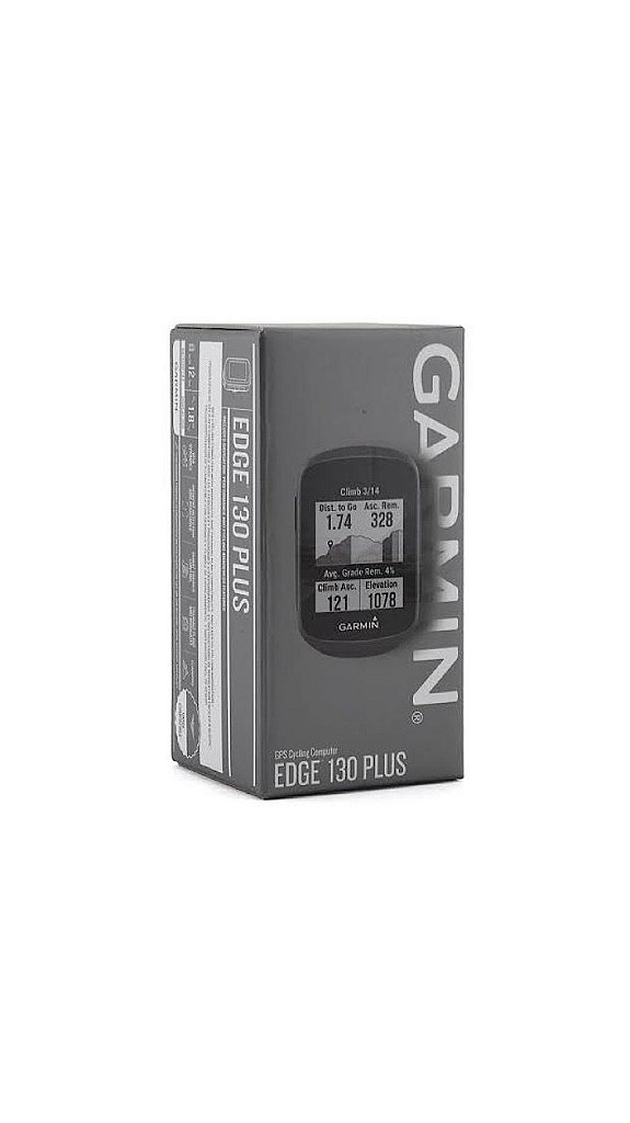 CICLOCOMPUTADOR COM GPS GARMIN EDGE 130 PLUS EU (SOMENTE GPS) - GPS GARMIN  EDGE 130 PLUS (SOMENTE GPS) - GARMIN