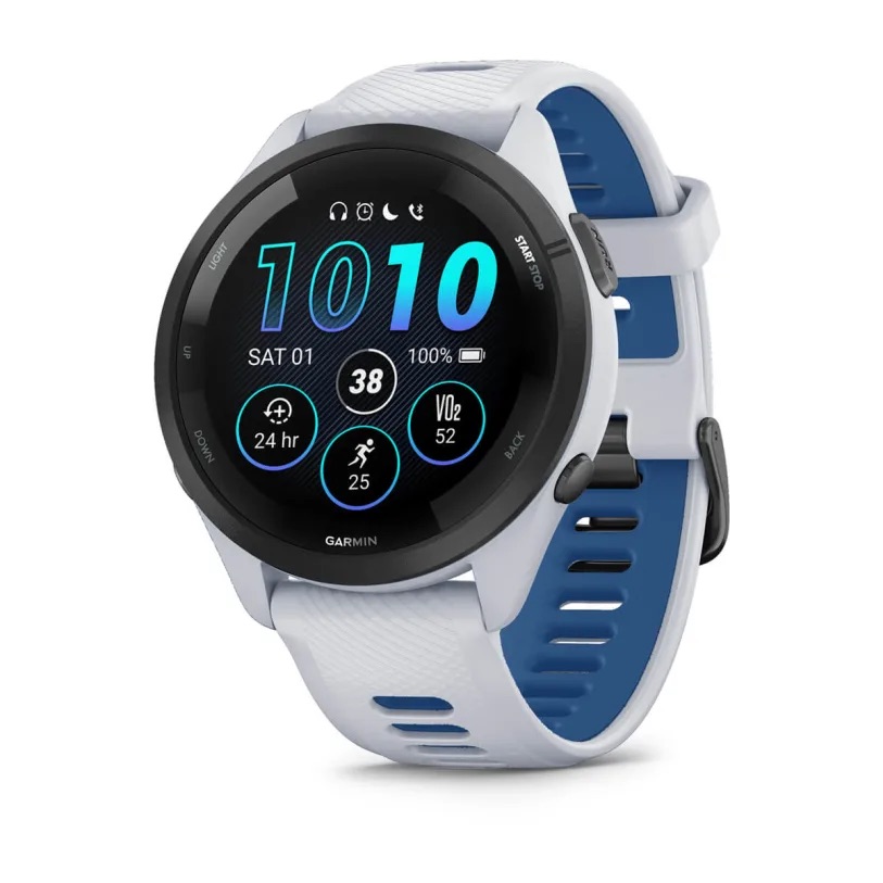 Relógio Monitor Cardíaco Garmin Forerunner 265 Amoled Branco Relógio Monitor Cardíaco Garmin Forerunner 265 Amoled Branco