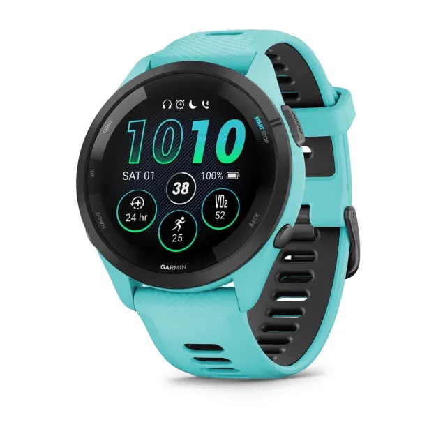 【GARMIN】FORERUNNER265 Relógio Monitor Cardíaco Garmin Forerunner 265 Amoled Azul