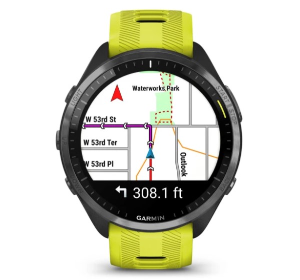 Relógio Monitor Cardíaco Garmin Forerunner 965 Amarelo - Direct