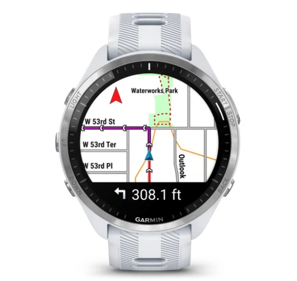 Relógio Monitor Cardíaco Garmin Forerunner 965 Branco - Direct