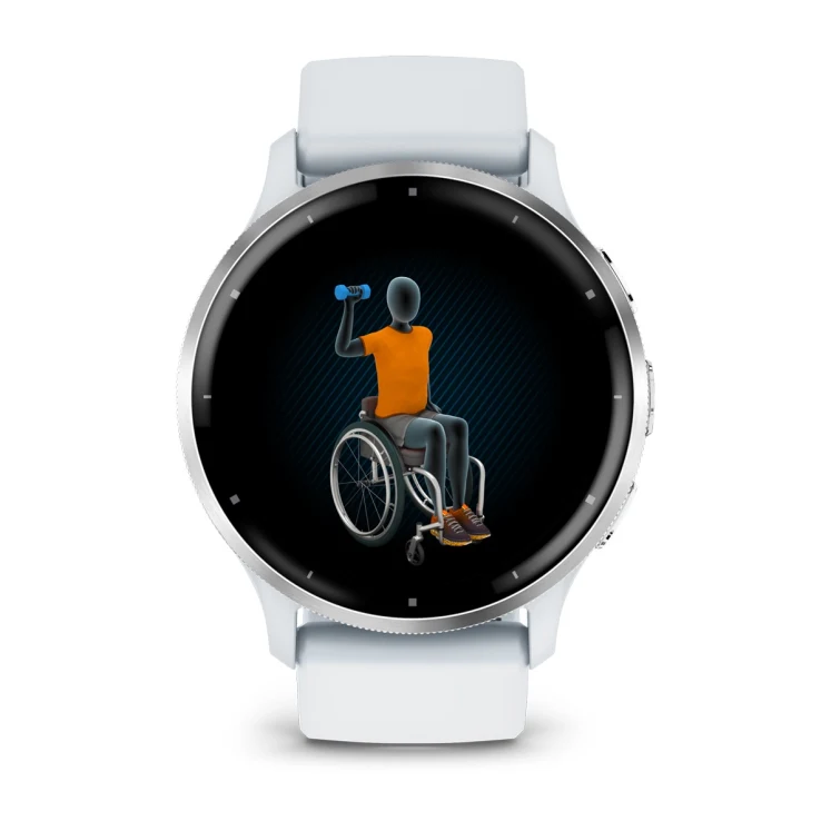 Relógio Smartwatch Garmin Venu 3 Branco 45mm - Direct Esportes