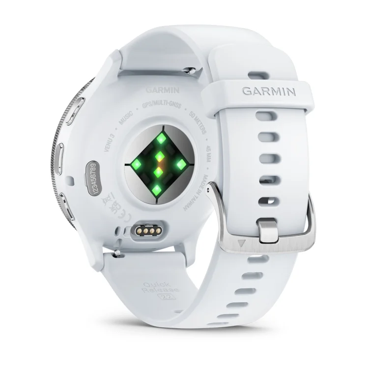 Relógio Smartwatch Garmin Venu 3 Branco 45mm - Direct Esportes