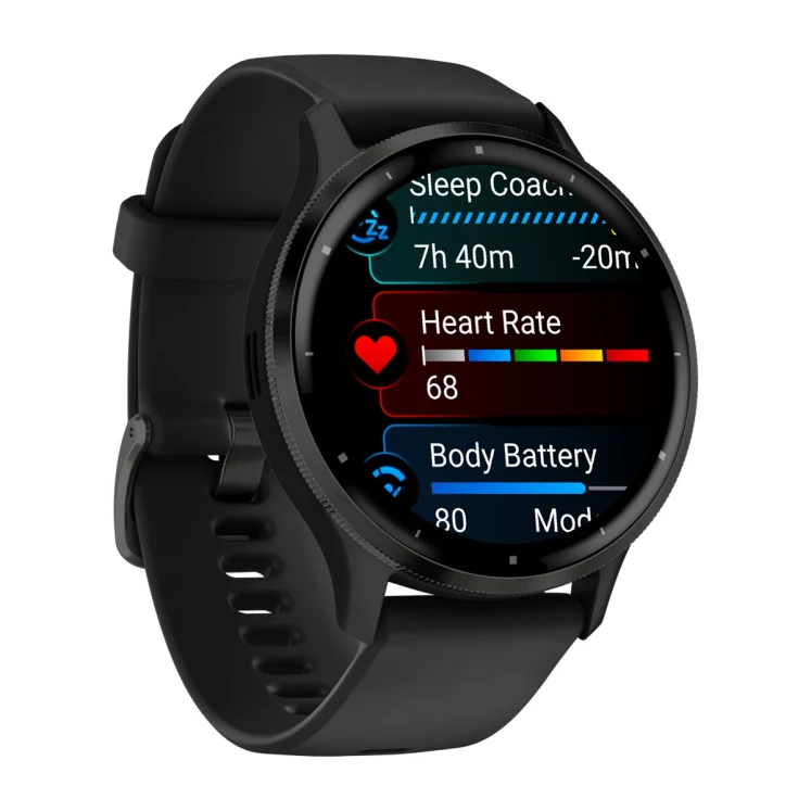Relógio Smartwatch Garmin Venu 3 Preto 45mm - Direct Esportes