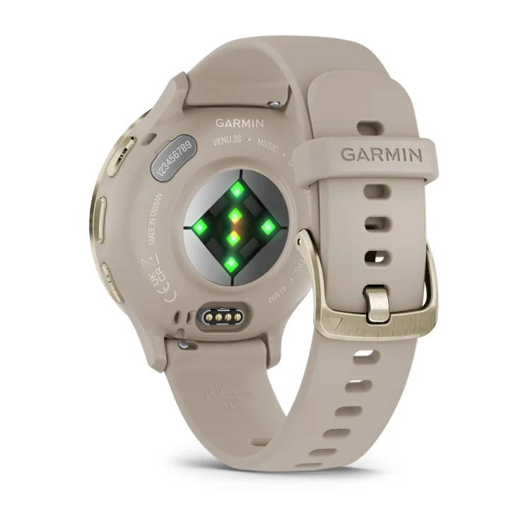 Relógio Smartwatch Garmin Venu 3S Dourado 41mm - Direct Esportes