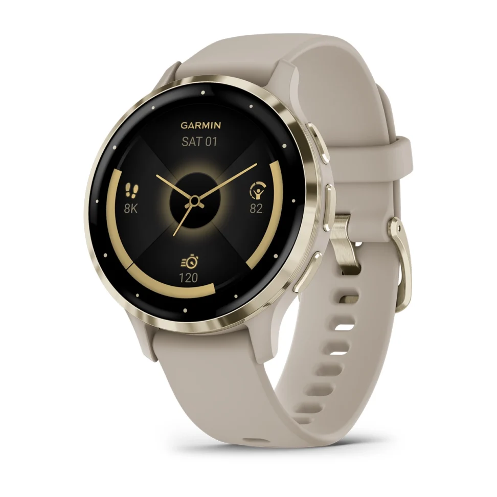 Relógio Smartwatch Garmin Venu 3S Dourado 41mm