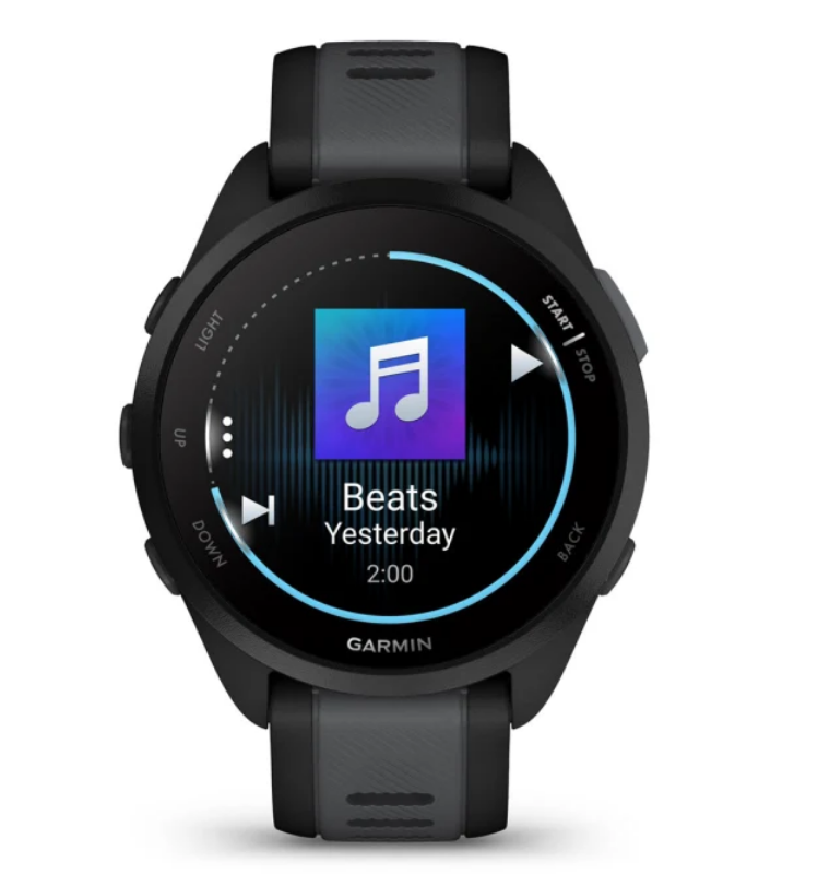 Relógio Garmin Forerunner 165 AMOLED Music Preto - Direct Esportes