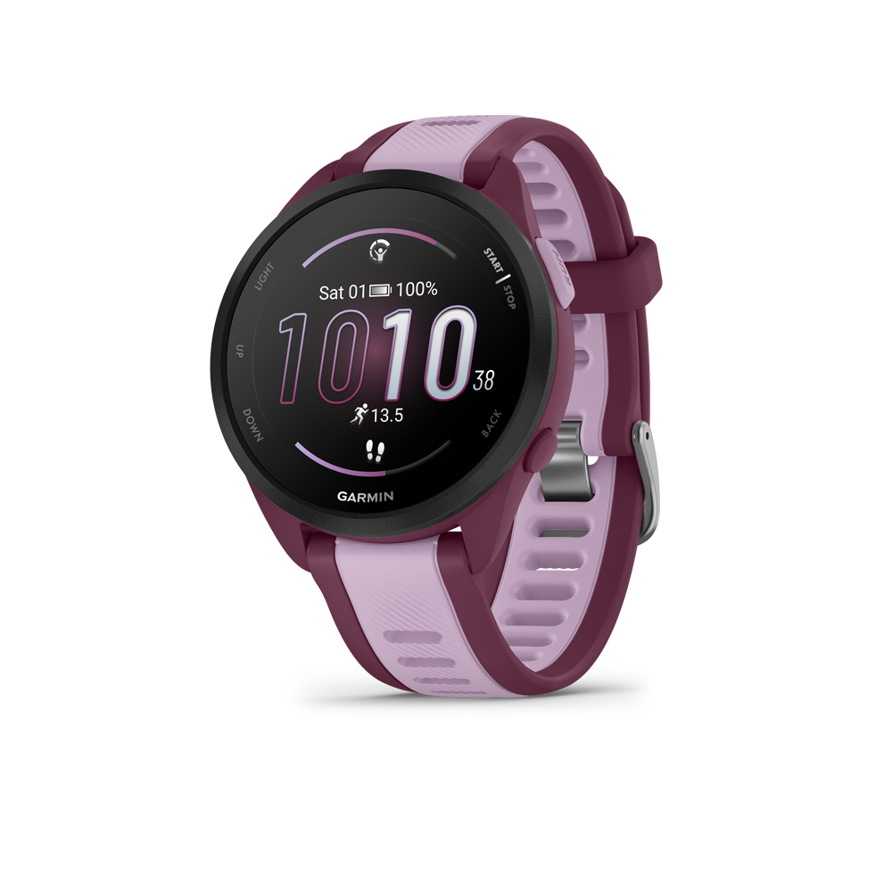 その他 GARMIN FORERUNNER 165 Relógio Garmin Forerunner 165 AMOLED Music Lilás - Direct Esportes