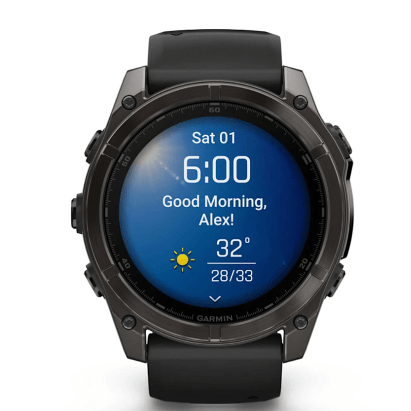 Garmin Fenix 8 AMOLED Titanium Sapphire Black 51mm | Direct