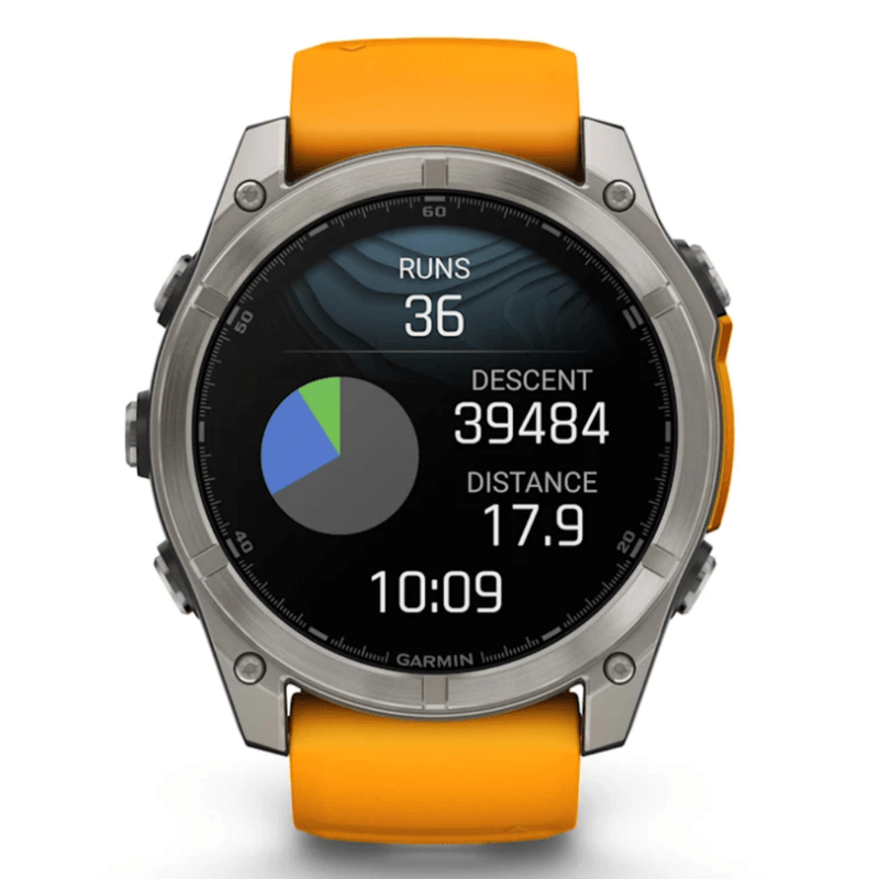 GARMIN Foreathlete745 オレンジ Fenix 8 AMOLED Sapphire Laranja em até 10x sem juros | Direct