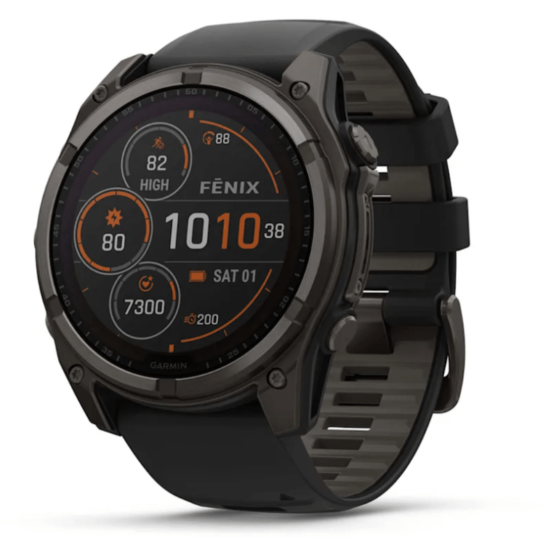 GARMIN FÉNIX 8 GPSウォッチ 51MM Relógio Garmin Fenix 8 Solar Titanium Sapphire Black 51mm - Direct
