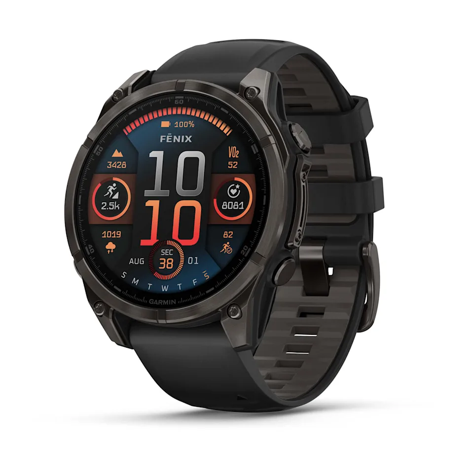時計 GARMIN FENIX 8 AMOLED SAPPHIRE 47mm Relógio Garmin Fenix 8 AMOLED Titanium Sapphire Preto 47mm
