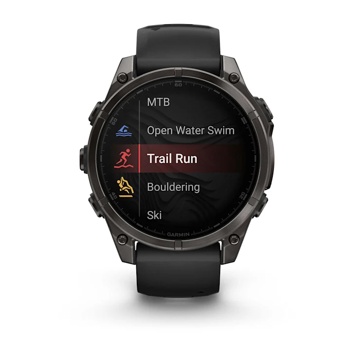 GARMIN(ガーミン) fenix8 Sapphire AMOLED 47mm Garmin Fenix 8 AMOLED Titanium Sapphire Preto 47mm | Direct