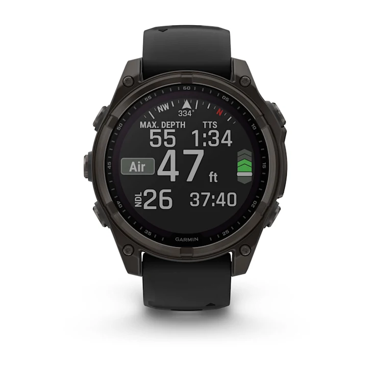 Garmin Fenix 8 Solar Titanium Sapphire Black 47mm | Direct