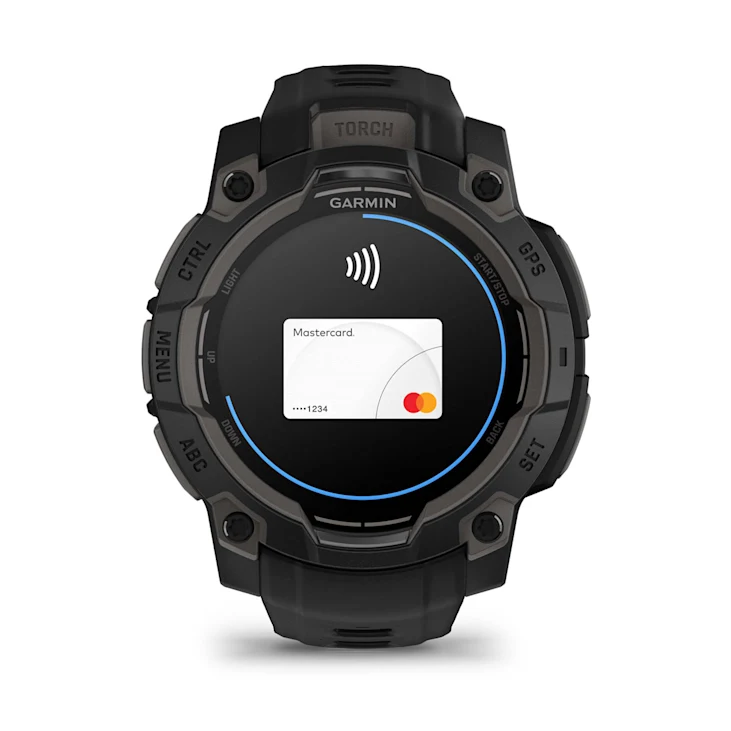 Relógio Smartwatch Garmin Instinct 3 AMOLED Preto 45mm - Direct