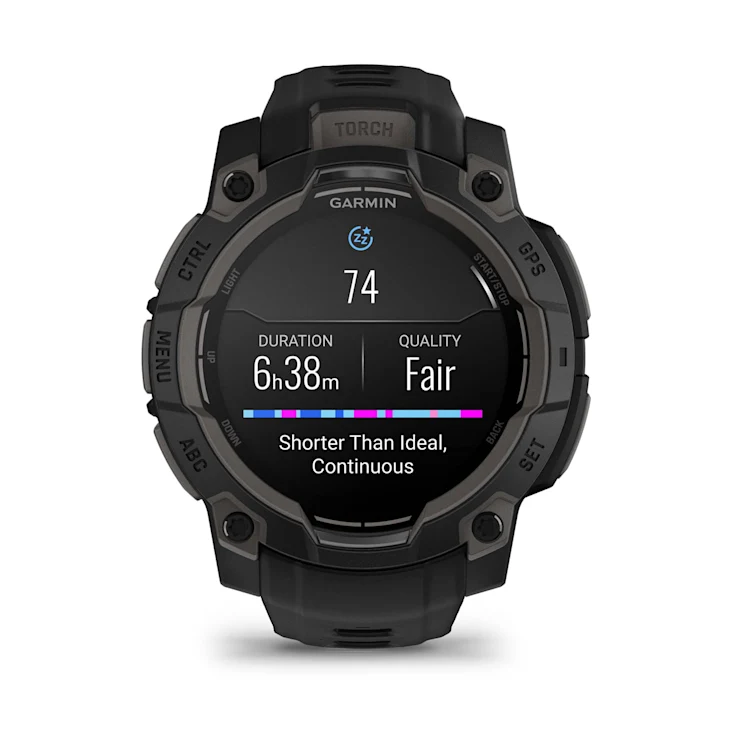 Relógio Smartwatch Garmin Instinct 3 AMOLED Preto 45mm - Direct
