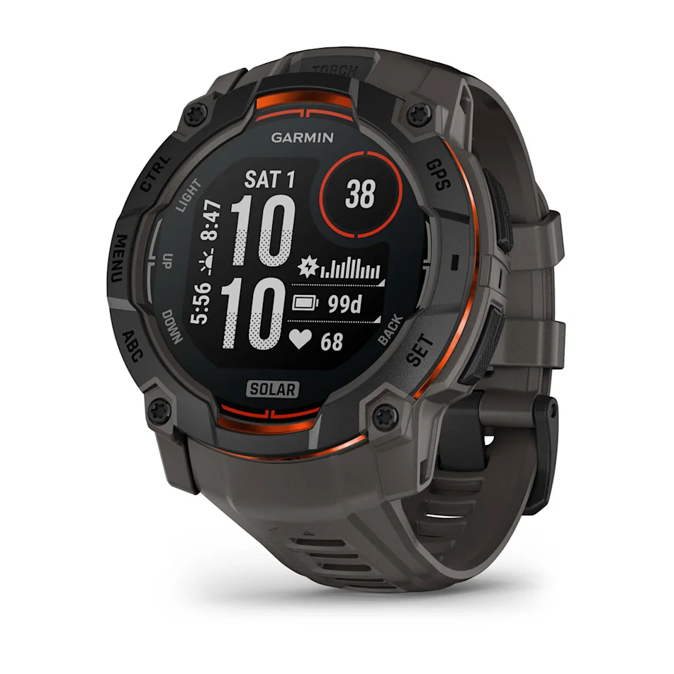 Relógio Smartwatch Garmin Instinct 3 Solar Preto 50mm - Direct