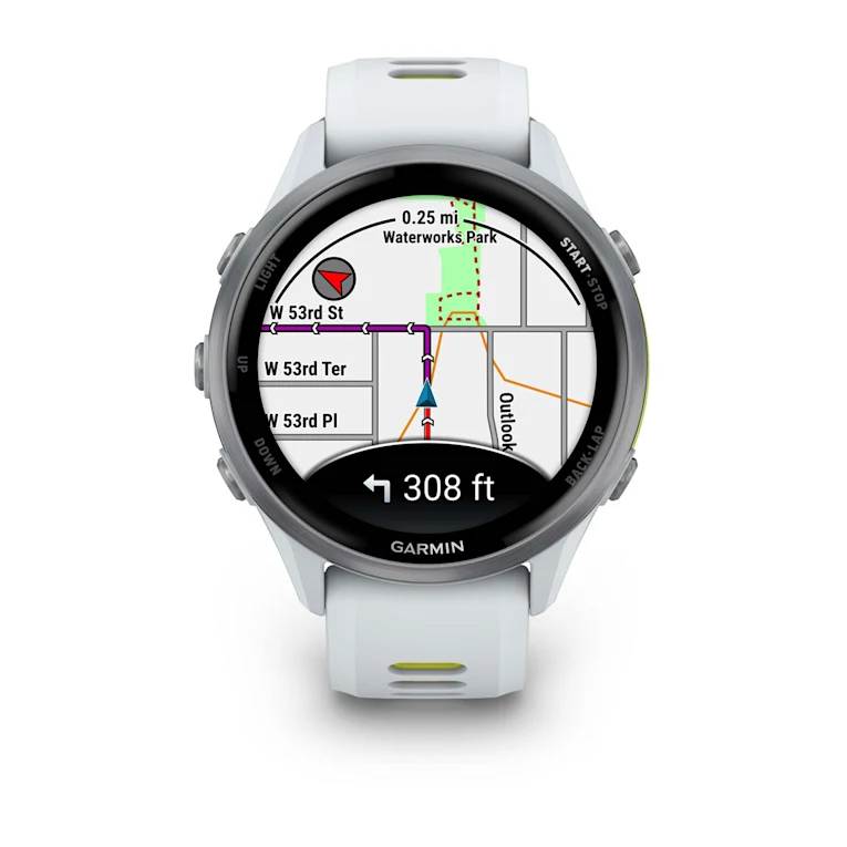 Relógio Garmin Forerunner 970 47mm Branco em até 10x sem juros