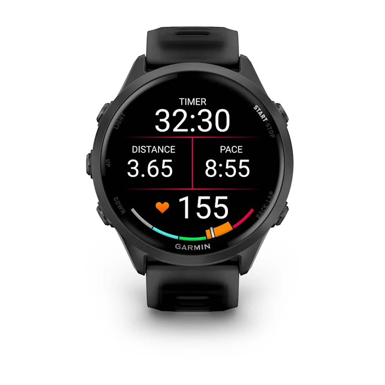 Relógio Garmin Forerunner 570 47mm Preto em até 10x sem juros