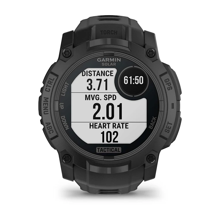 Garmin Instinct 3 Solar Tactical Preto 50mm | Direct Esportes