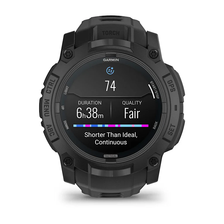 Relógio Smartwatch Garmin Instinct 3 AMOLED Tactical Preto 50mm