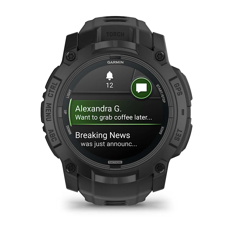 時計 GARMIN INSTINCT 3 45mm TACTICAL Relógio Smartwatch Garmin Instinct 3 AMOLED Tactical Preto 50mm