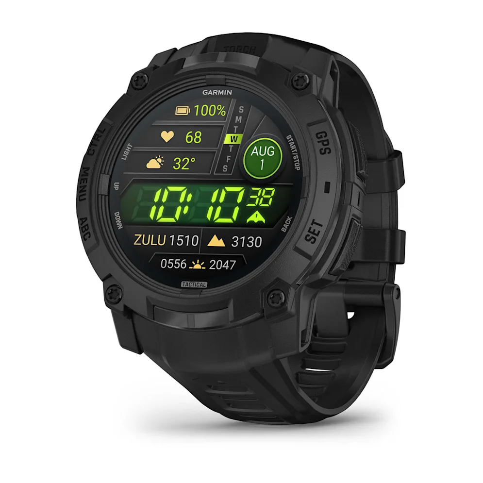 Relógio Smartwatch Garmin Instinct 3 AMOLED Tactical Preto 50mm