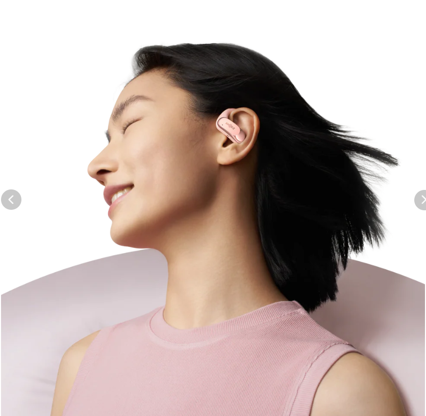 Fone de Condução Óssea Shokz Openfint Air Rosa - Direct Esportes