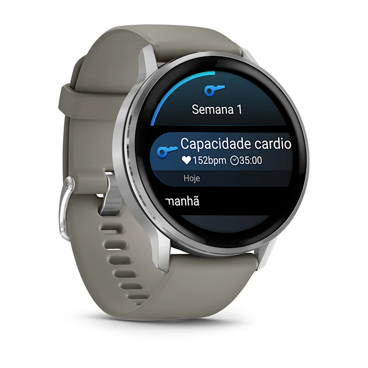 Relógio Smartwatch Garmin Venu 4 Cinza 45mm | Direct Esportes