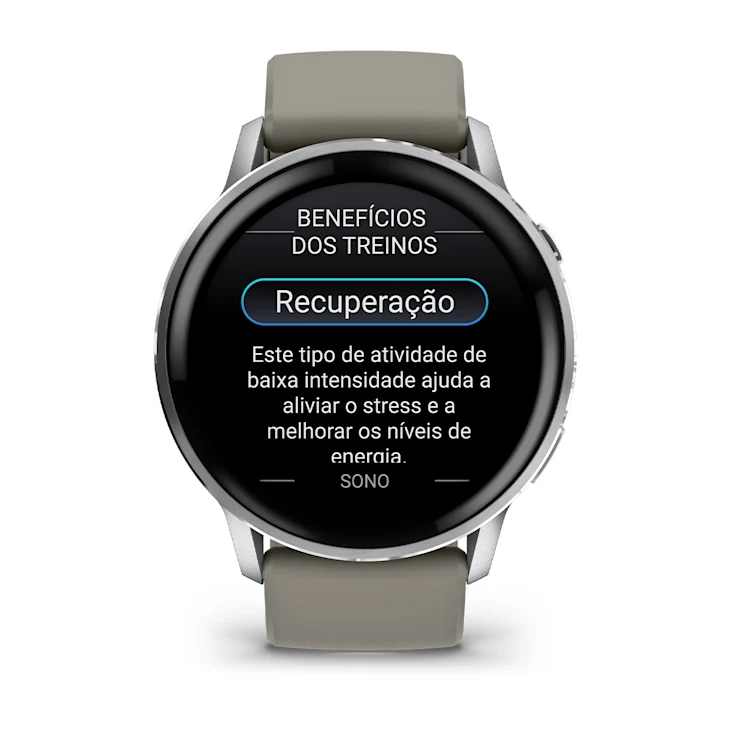 Relógio Smartwatch Garmin Venu 4 Cinza 45mm | Direct Esportes