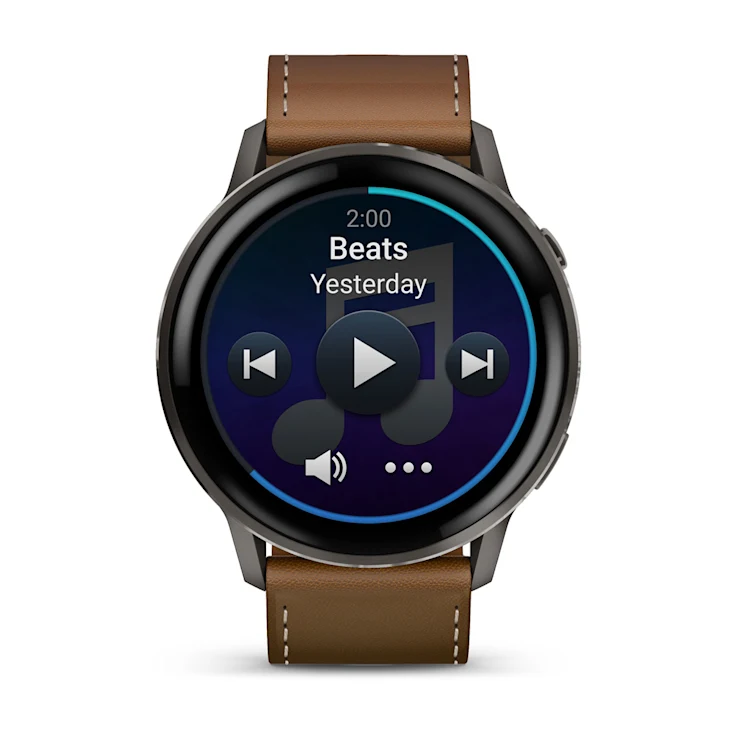 Relógio Smartwatch Garmin Venu 4 Couro Marrom 45mm | Direct